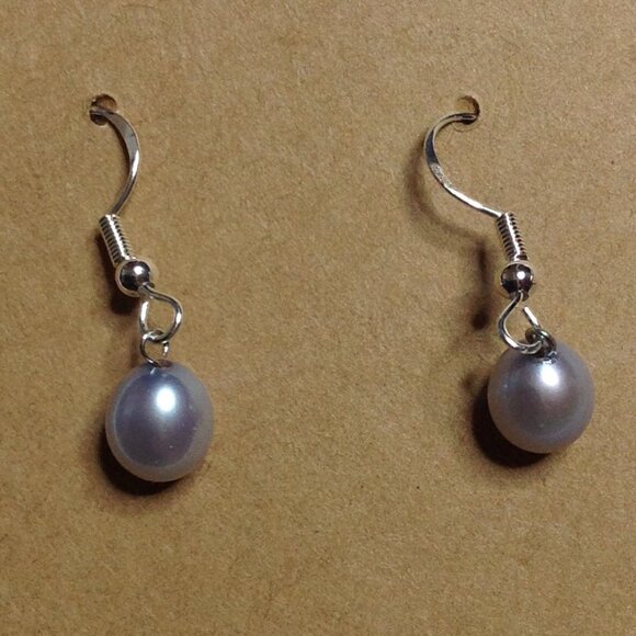 4 Pairs a Set of Multi Color Freshwater Drop Pearl Earrings - Picture 8 of 9